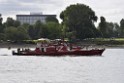 Schiff 1 Koeln in Hoehe der Koelner Zoobruecke P255